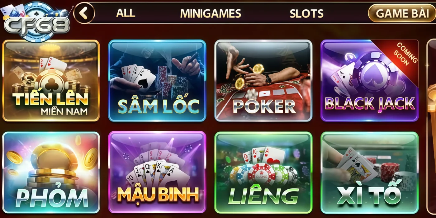 Cá cược game bài đẳng cấp